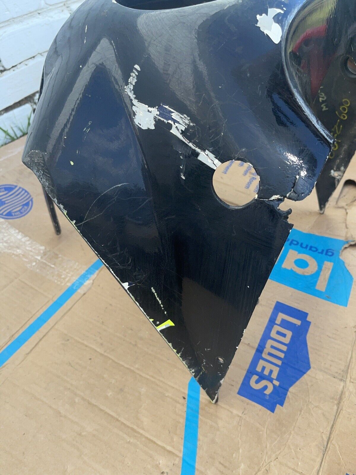 86 1986 Yamaha FZ 600 FZ600 Front Upper Fairing Cowling 2AX-2835G-00-5H