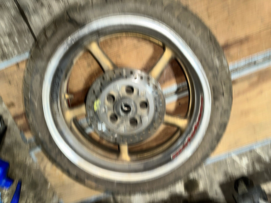 2003 - 2005 Yamaha Yzf R6 06 - 09 R6s Oem Rear Wheel Rim Tire