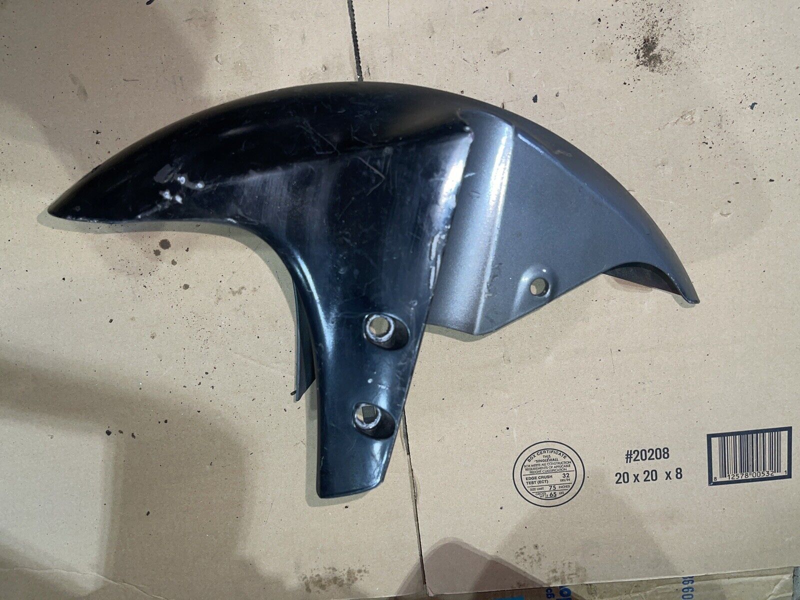 1998-2001 YAMAHA YZF R1 OEM FRONT WHEEL FENDER COWL FAIRING 4XV-21511-01-P1