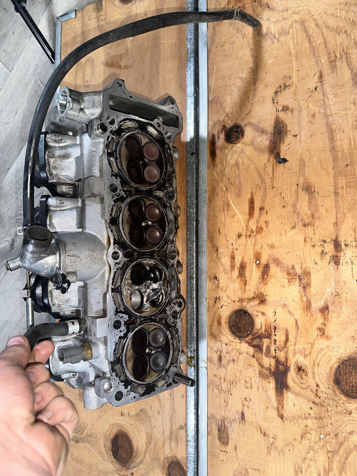 01-03 Suzuki GSXR 600 Engine Motor Cylinder Head Parts Only
