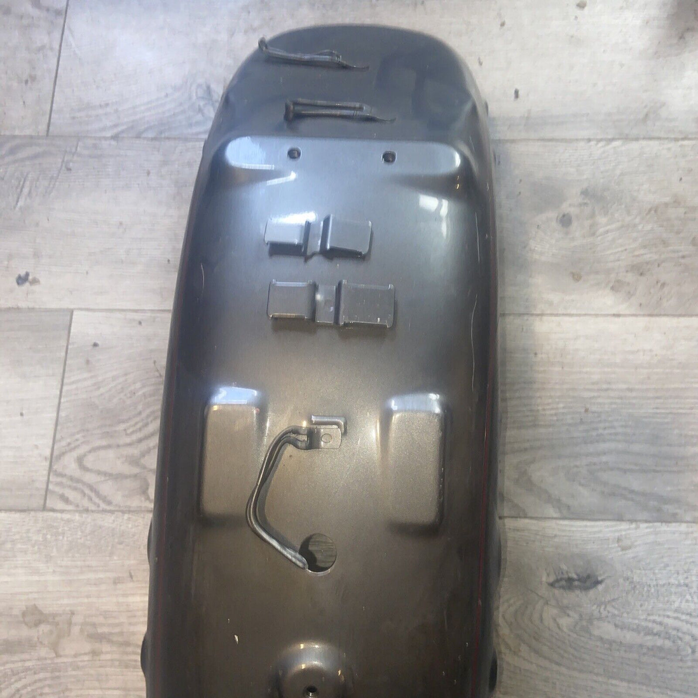 01 Suzuki VS1400 Intruder Blue Ted And Grey Rear Fender