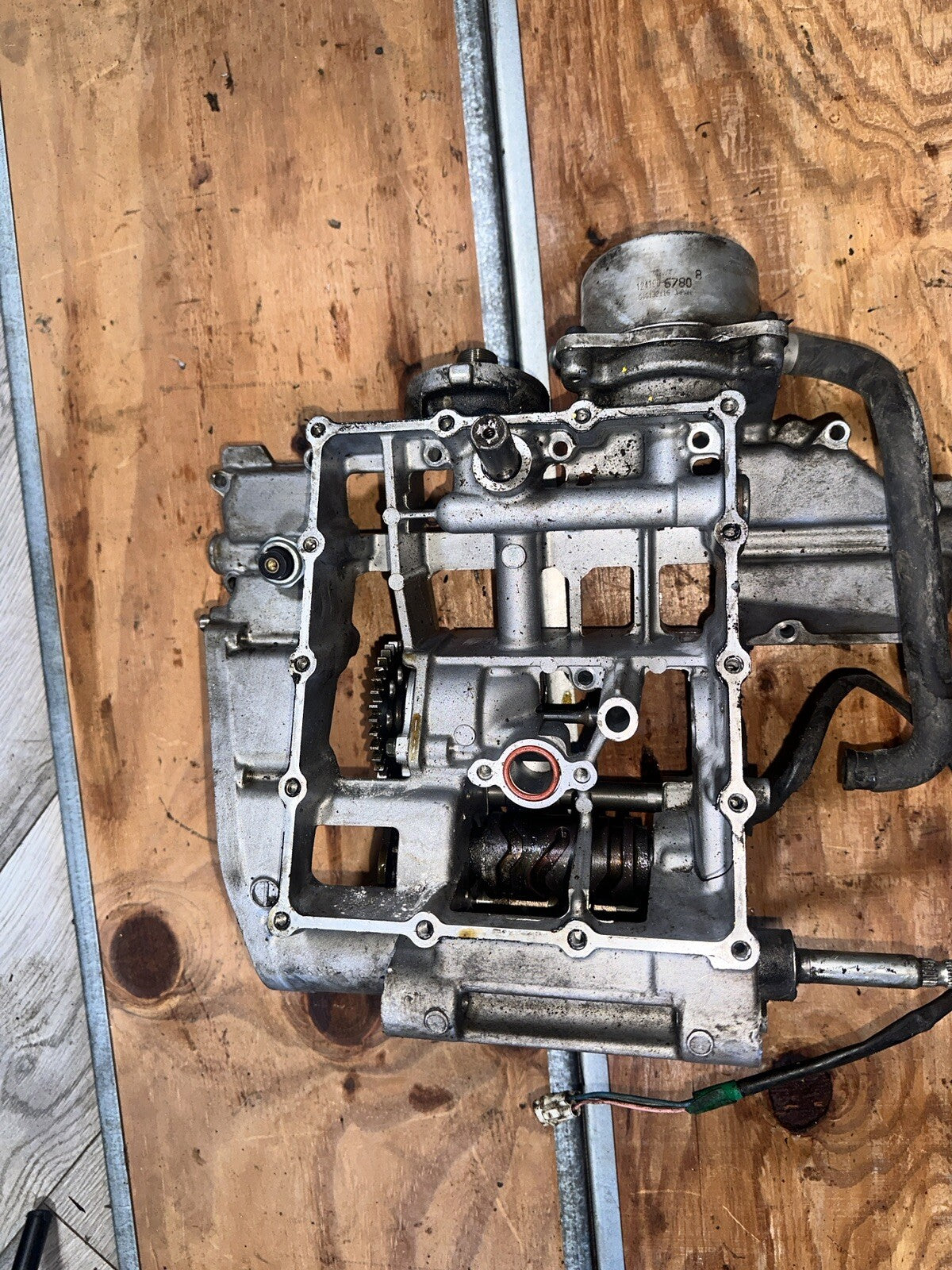 Lower crank case Engine Motor GSXR600 GSXR 600 Suzuki 04 05 K4