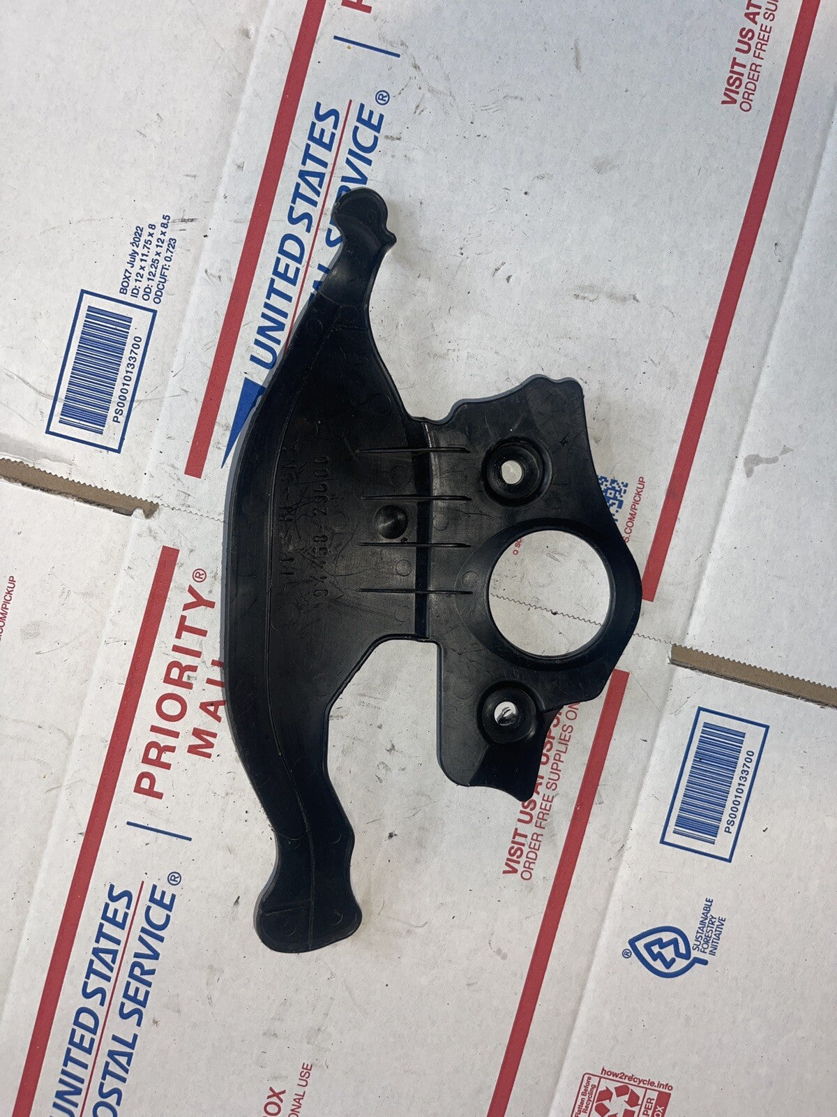 04 05 Suzuki Gsxr 600 750 Front Fork Horn Cover Fairing Guard Plastic OEM