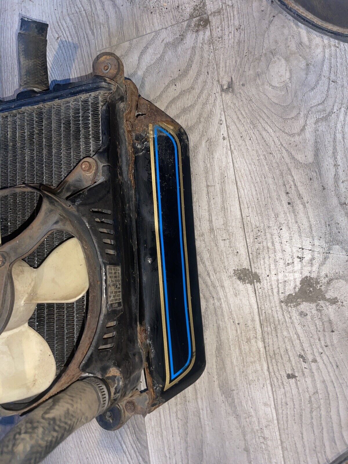 78 HONDA GL1000 GL 1000 GOLDWING RADIATOR