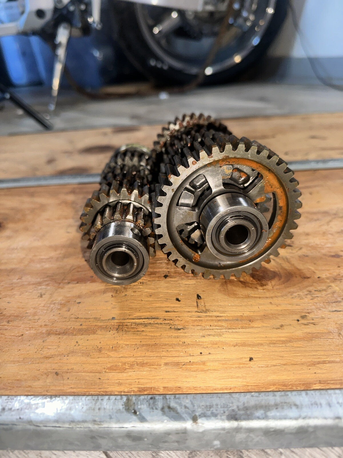 Kawasaki ZX6R F1 F2 F3 Ninja 1995 - 1997 Gearbox Transmission Gear Shafts