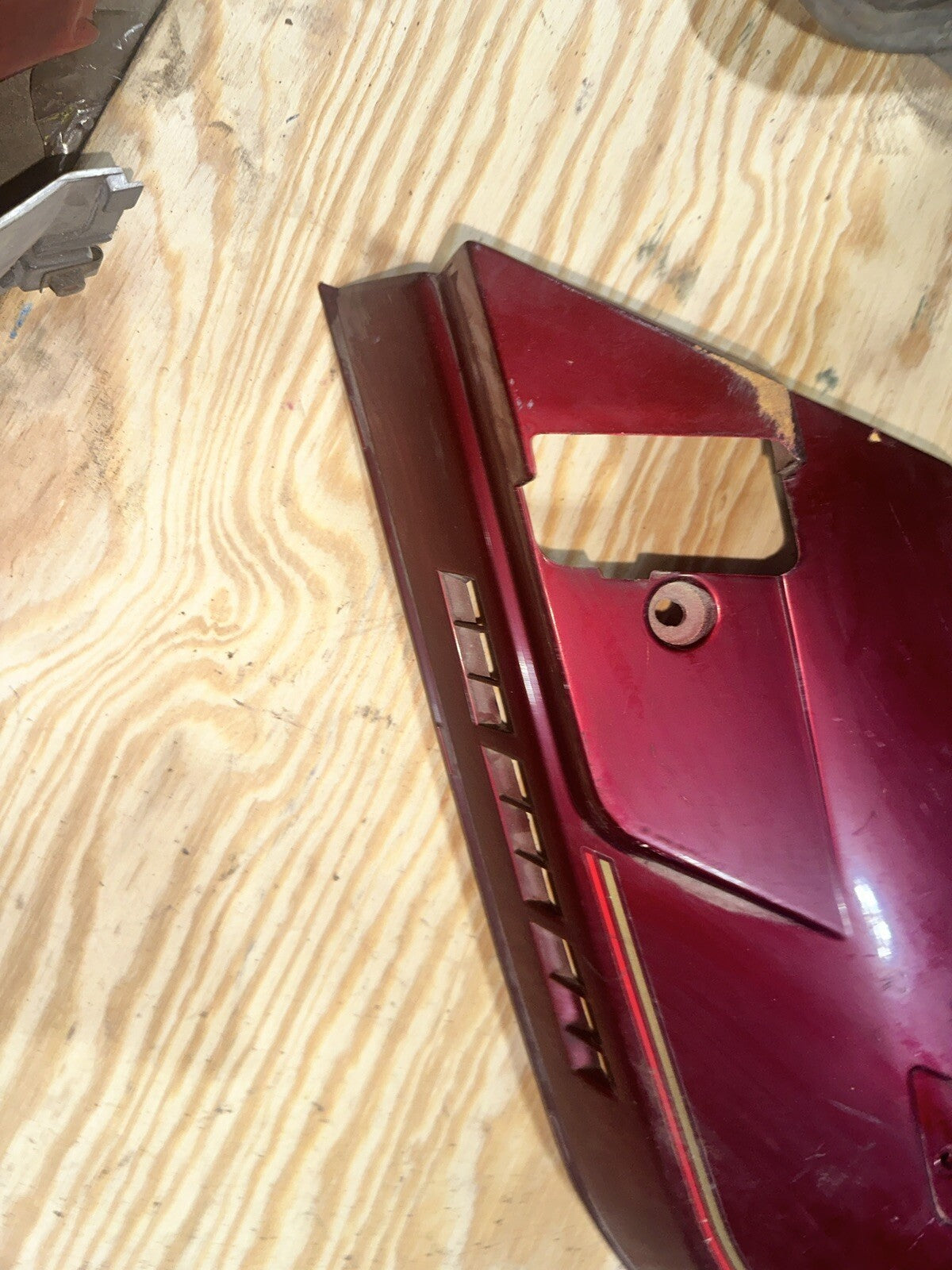 85 Honda CH 250 CH250 Elite Scooter right side cover cowl fairing panel