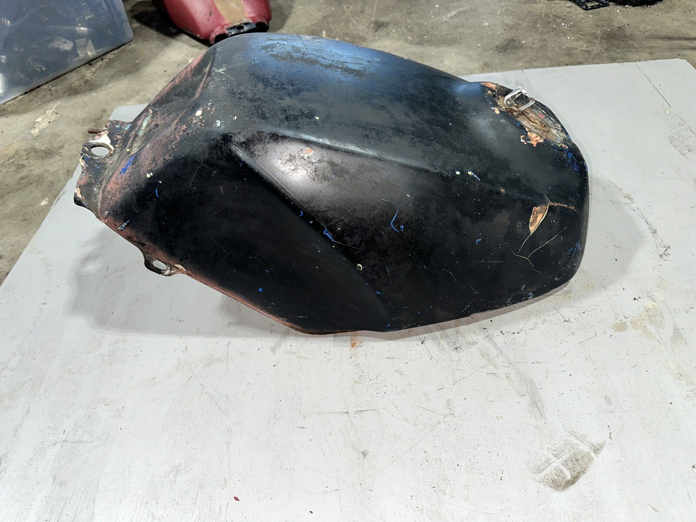 84 HONDA INTERCEPTOR 750 VF750F GAS TANK FUEL PETROL RESERVOIR Lots Of Filler