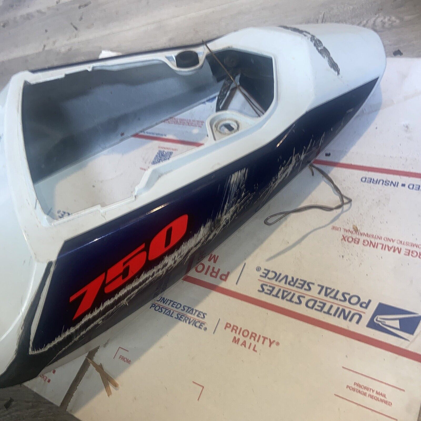 2004 Suzuki GSXR 750 Rear Back Tail Fairing Cowl