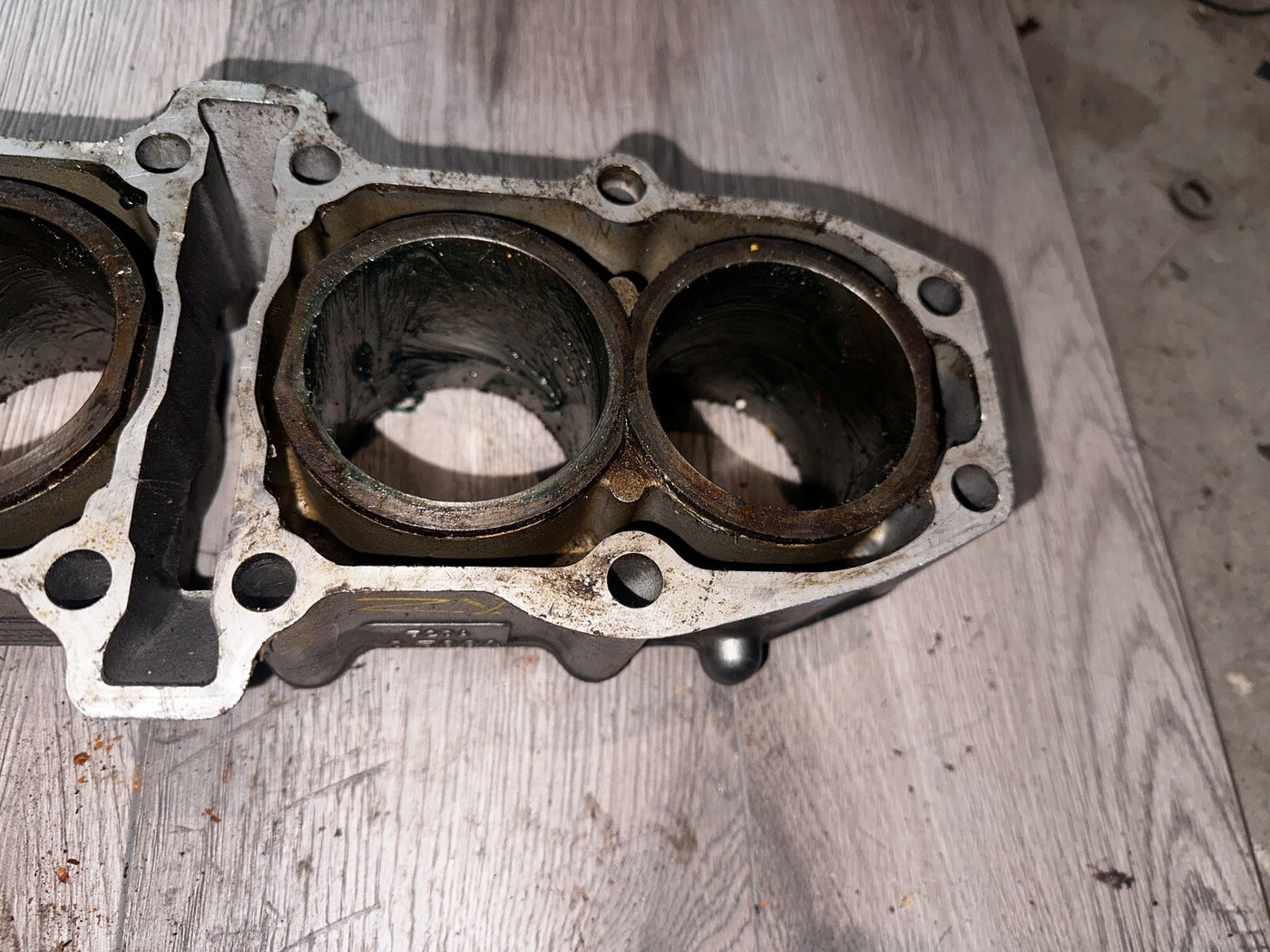 93-06 KAWASAKI NINJA ZX6 ZX600E ENGINE MOTOR PISTON CYLINDERS BLOCK JUG