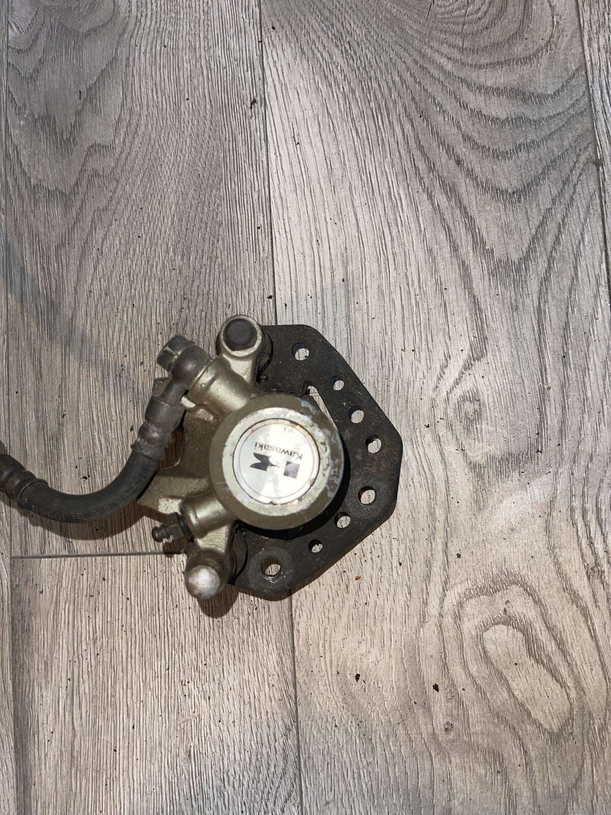 Vintage Kawasaki Motorcycle Disc Brake Caliper Tokico Japan Genuine Original OEM