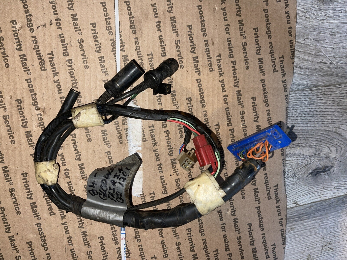 84 85 86 HONDA GOLDWING GL1200 RADIO WIRING HARNESS