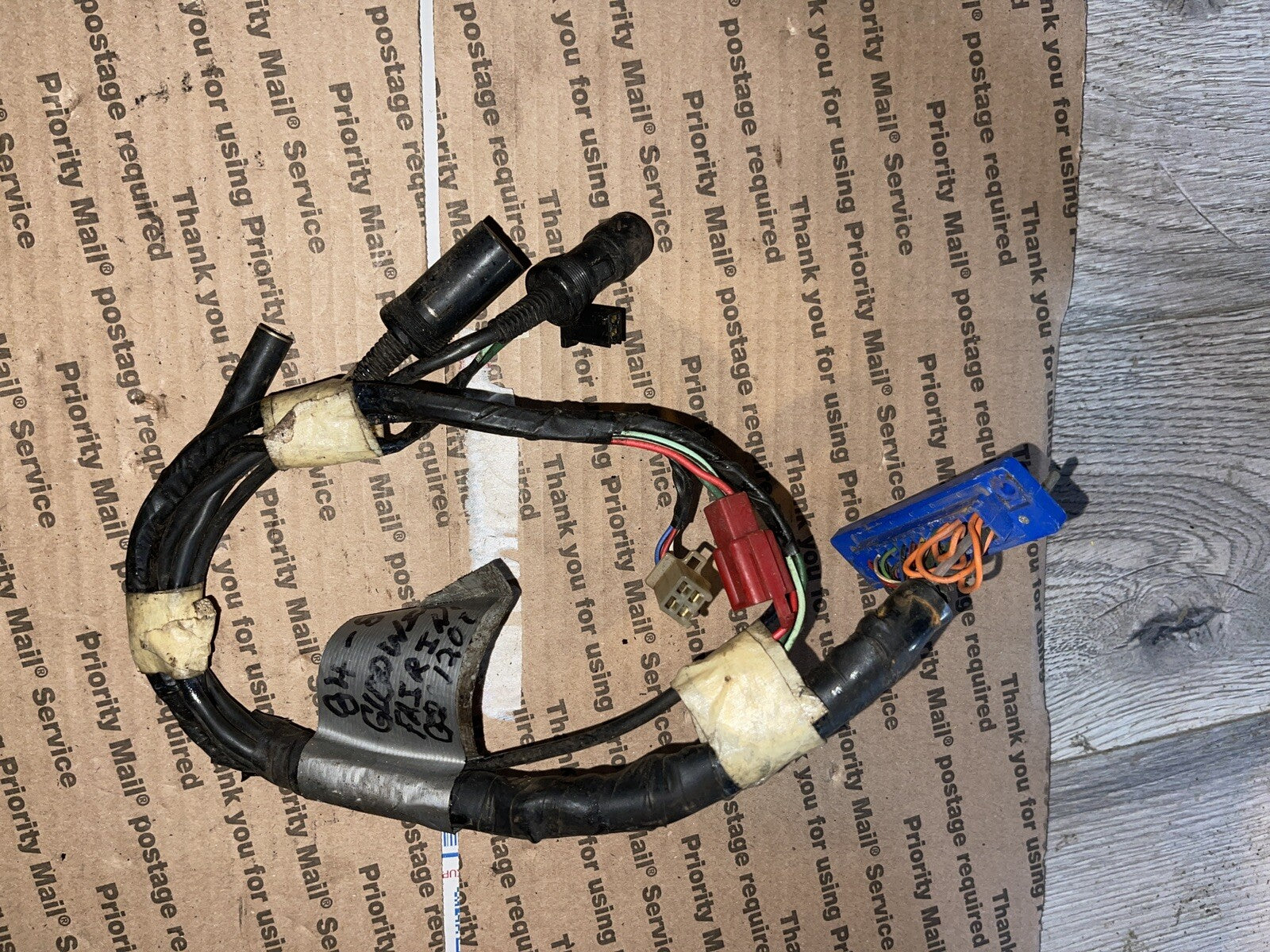 84 85 86 HONDA GOLDWING GL1200 RADIO WIRING HARNESS