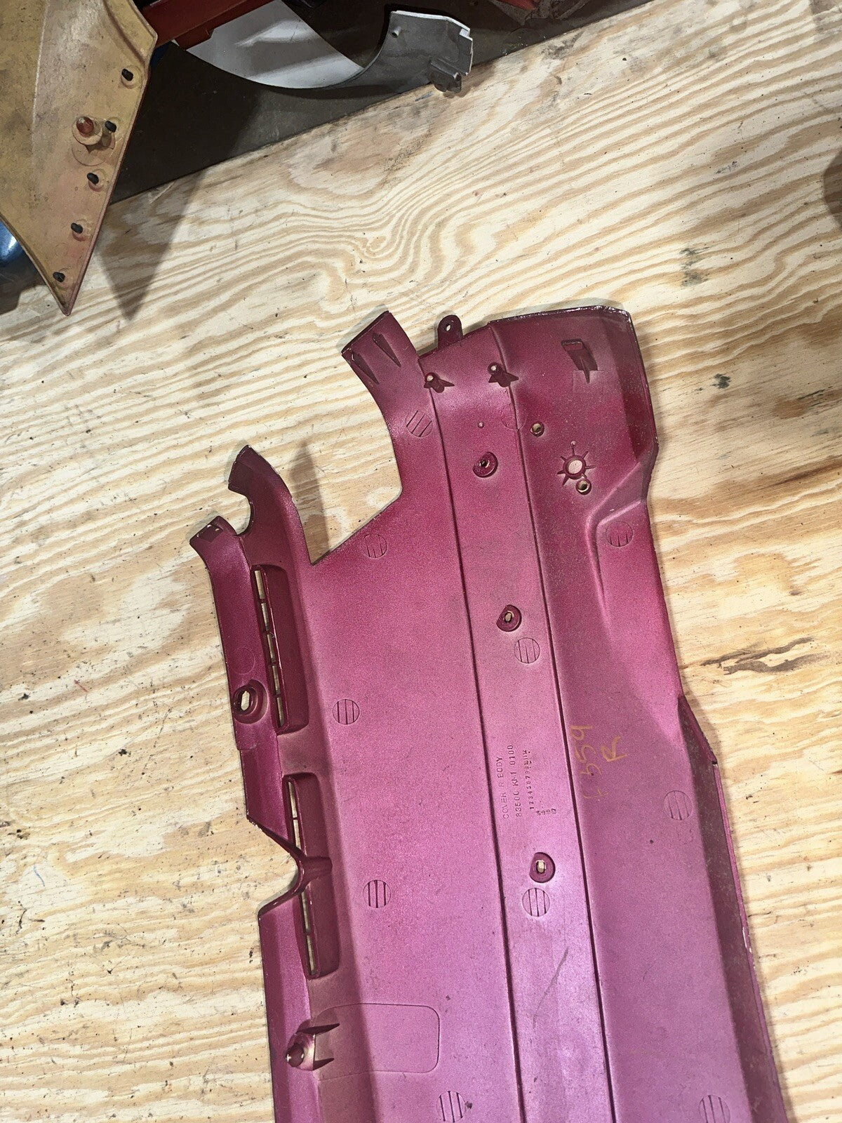 85 Honda CH 250 CH250 Elite Scooter right side cover cowl fairing panel