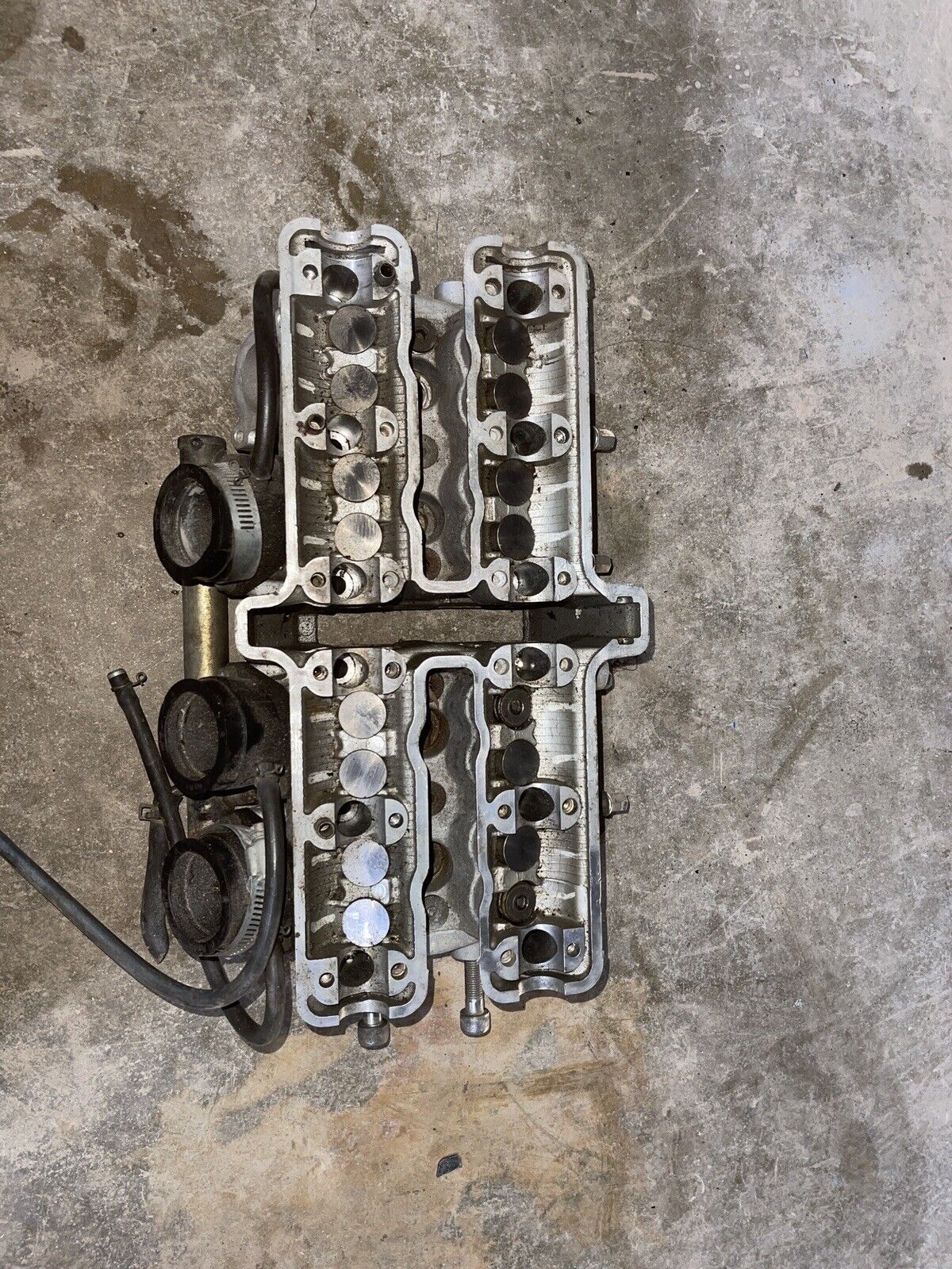 01 Yamaha Fz6 Engine Top End Cylinder Head OEM
