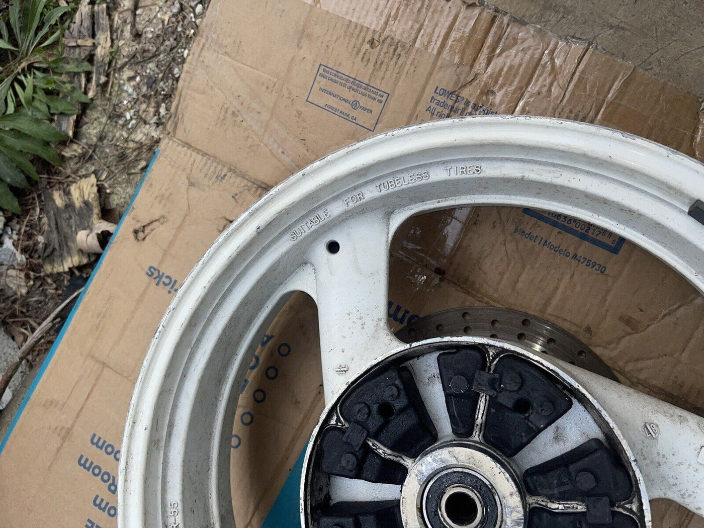 88 Yamaha fzr 1000 rear wheel Rim