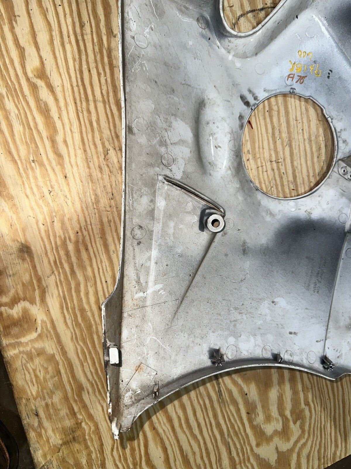 91-94 HONDA CBR600F2 LEFT MID UPPER SIDE FAIRING COWL PLASTIC