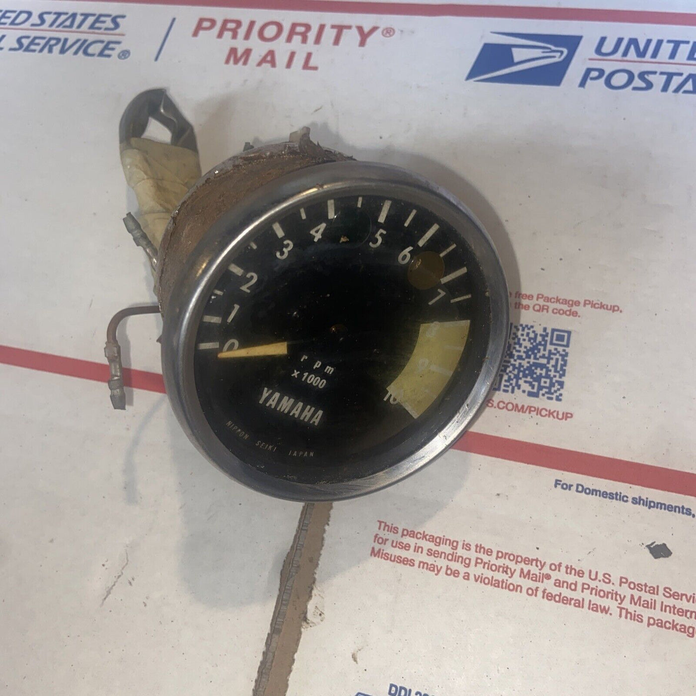1976 yamaha CT1 Tachometer tach rpm gauge CT1