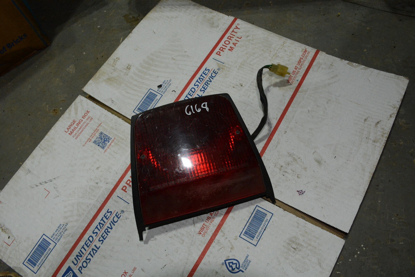 1983 83-85 Honda VF750F VF750 Interceptor Tail Light Rear Brake Stop Lamp