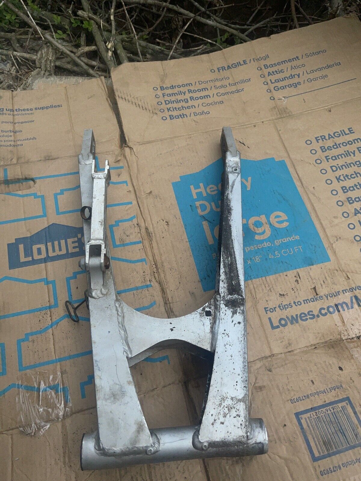 KAWASAKI 91 ZX600D ZX-6 NINJA REAR SWINGARM OEM 