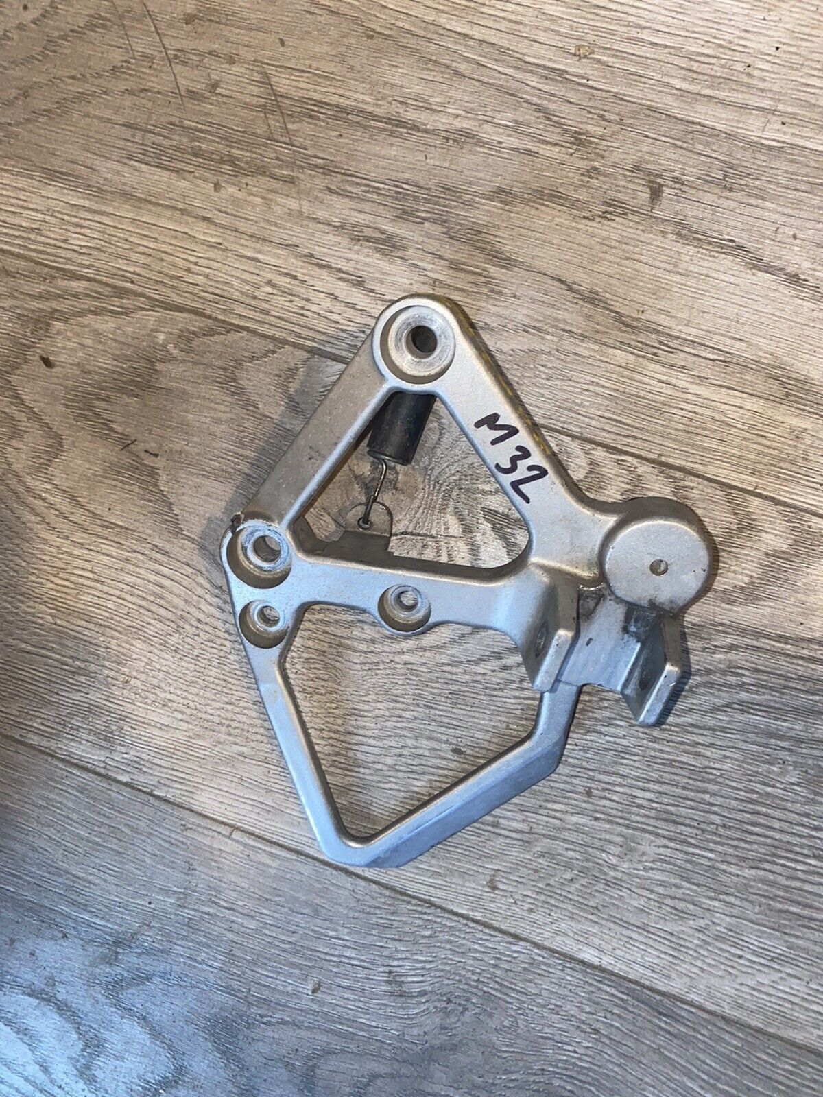 Honda CBR 600F Driver Foot Bracket Rearset Mount RIGHT
