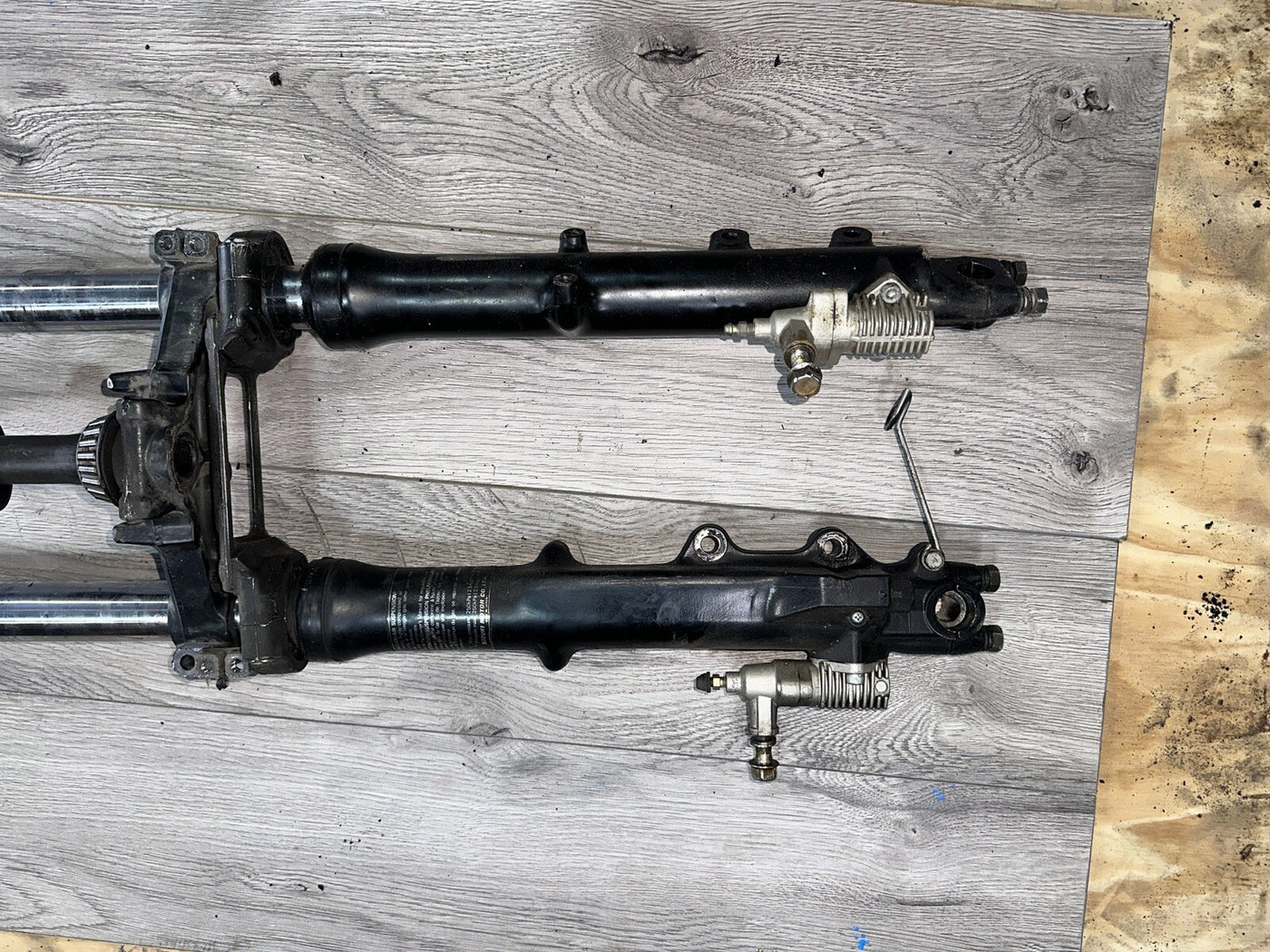 1983 SUZUKI GS1100ES FRONT FORKS SHOCK SUSPENSION SET 51104-49500