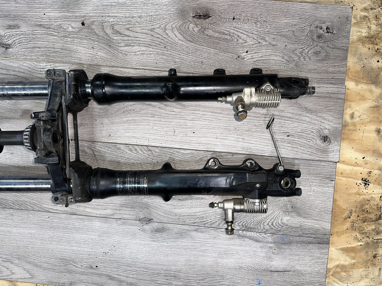 1983 SUZUKI GS1100ES FRONT FORKS SHOCK SUSPENSION SET 51104-49500