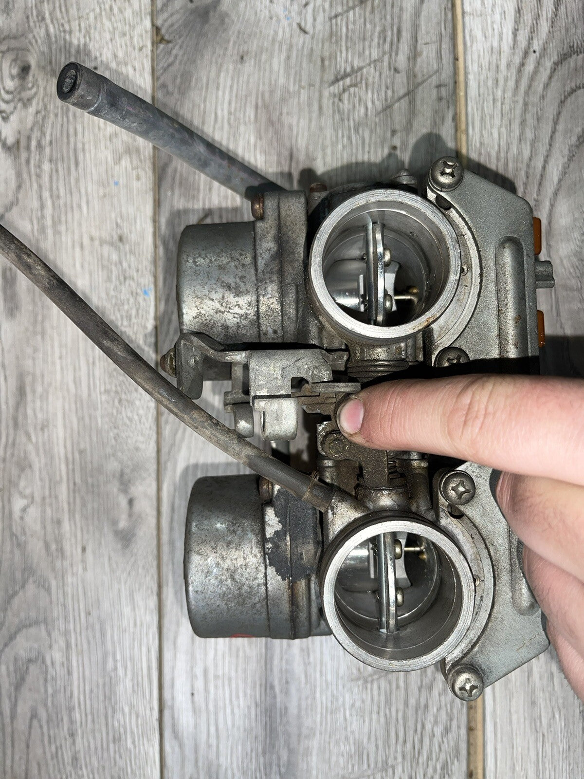 1982 Honda GL500 Silverwing Keihin carburetors carbs set VB 29A 500I