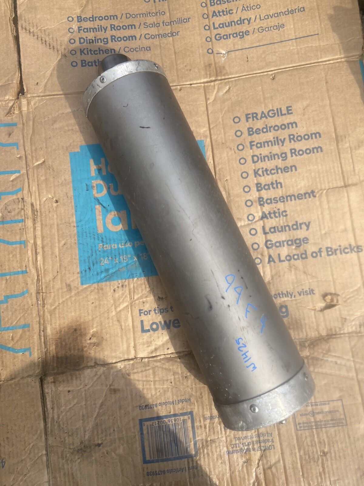99 F4 EXHAUST CAN MUFFLER SLIP ON PIPE