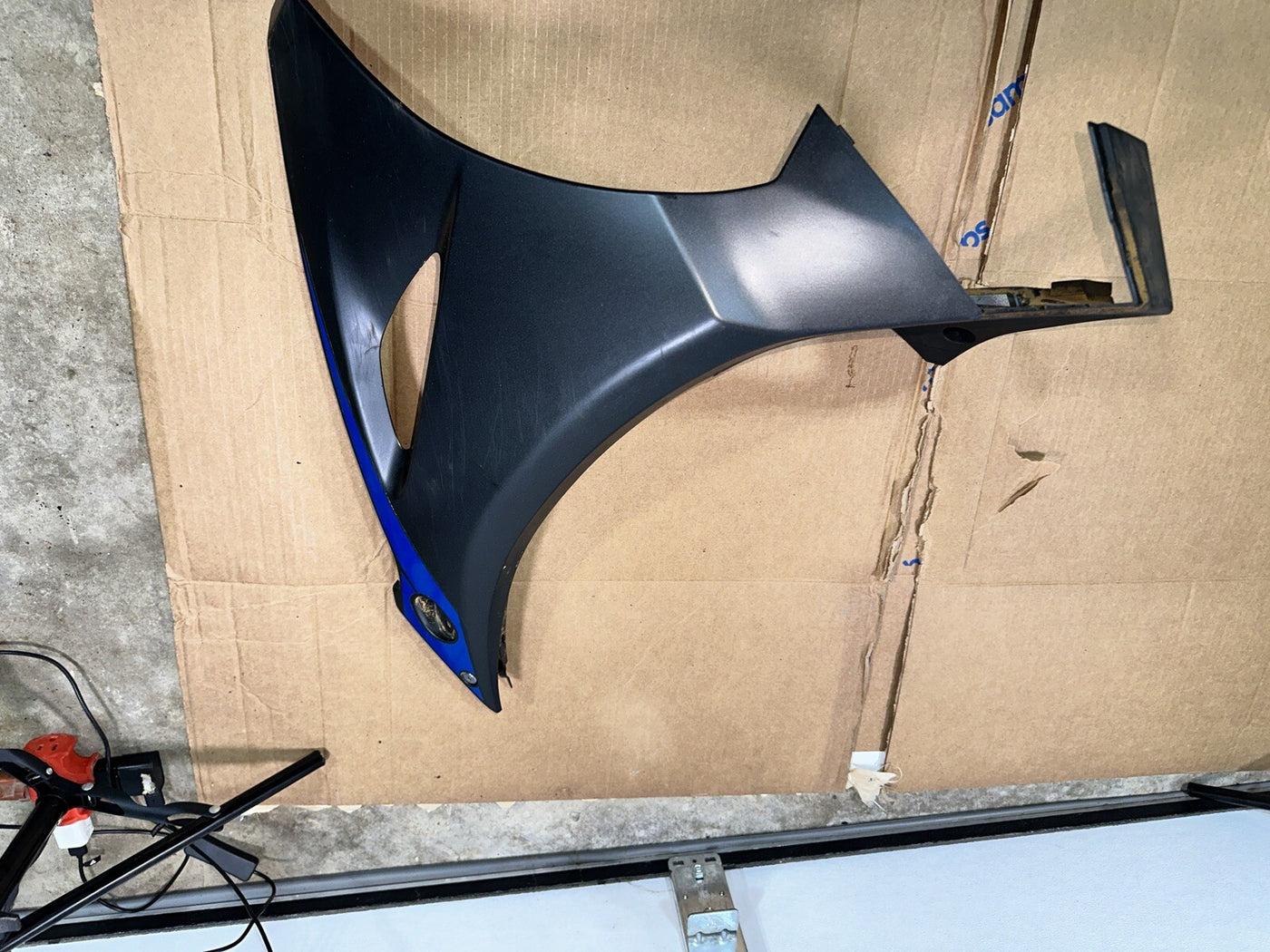 OEM 17 18 19 SUZUKI GSXR1000 LEFT MID UPPER SIDE FAIRING COWL PLASTIC 94481-17K0