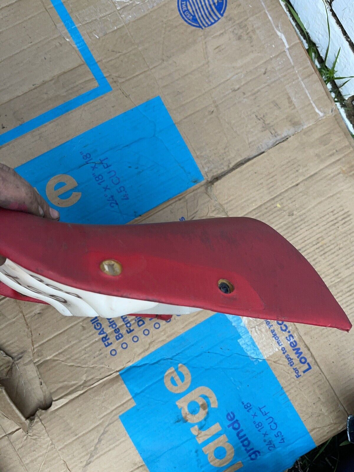 1991 88-97 Suzuki Katana 600 750 GSX600F Rear Seat Saddle Passenger Back Pillion
