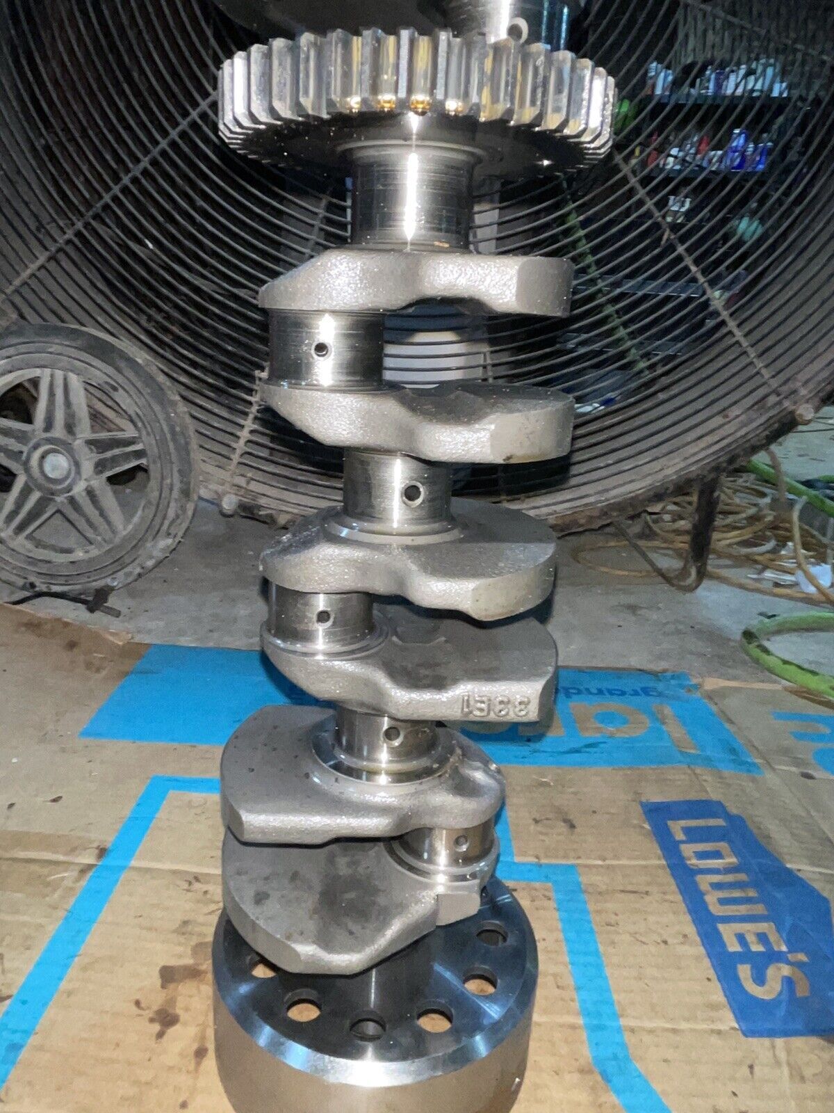 1999 SUZUKI GSXR750 GSXR 750 SRAD  ENGINE MOTOR CRANKSHAFT CRANK SHAFT FLYWHEEL