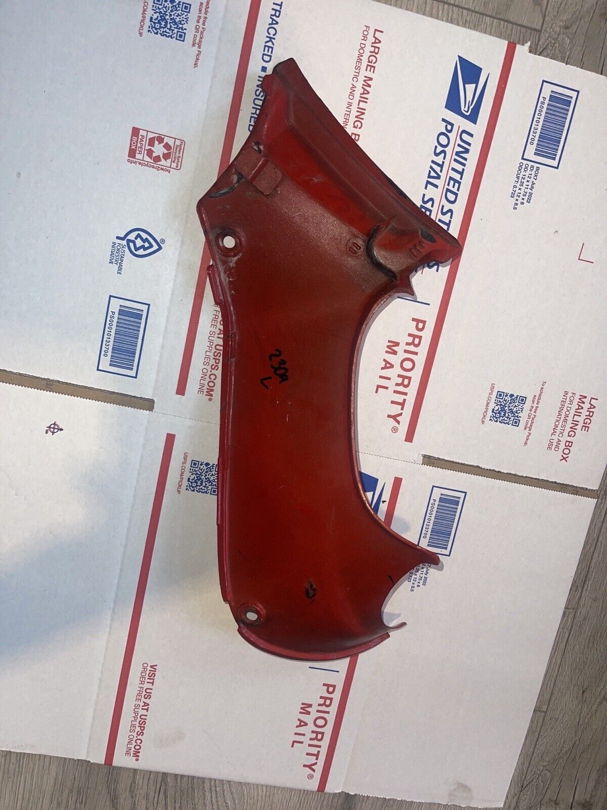 90 honda cbr 1000 left speedometer fairing