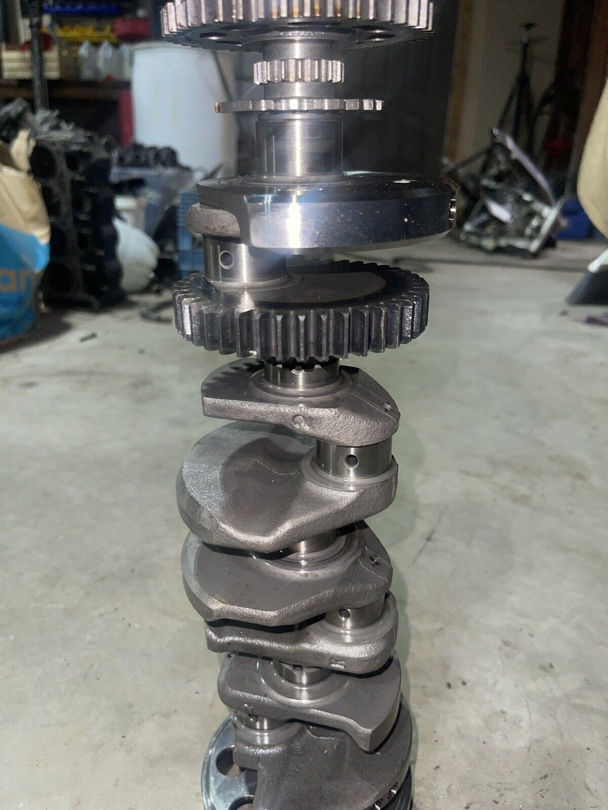 00-03 SUZUKI GSXR750 ENGINE MOTOR CRANKSHAFT CRANK SHAFT 