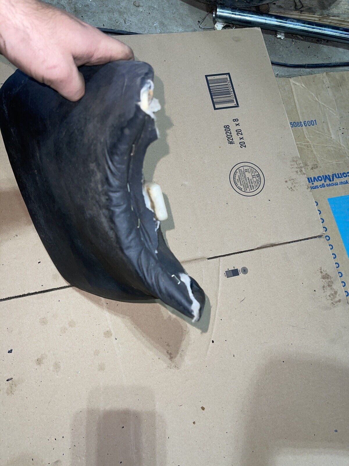 91 92 1992 1991 KAWASAKI NINJA ZX750 ZX7 FRONT DRIVER SEAT SADDLE PILLION