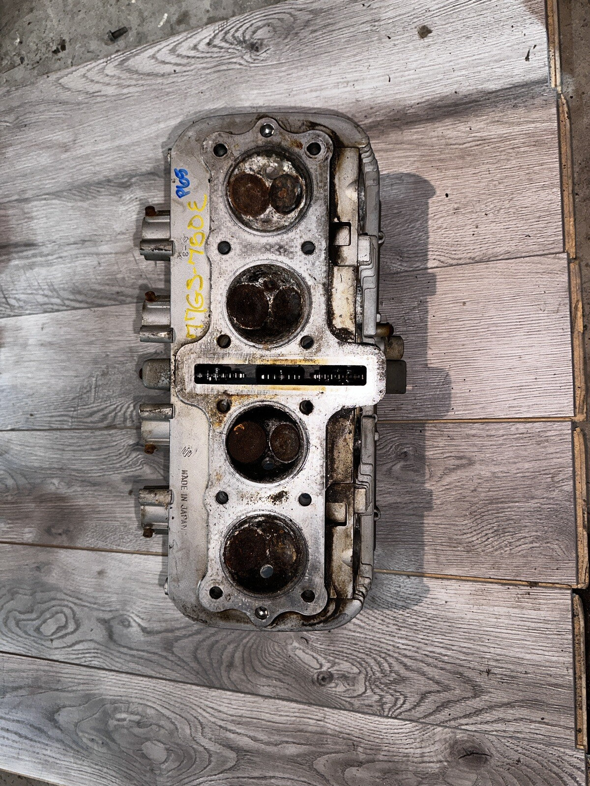77 Suzuki Gs 750 Cylinder Head