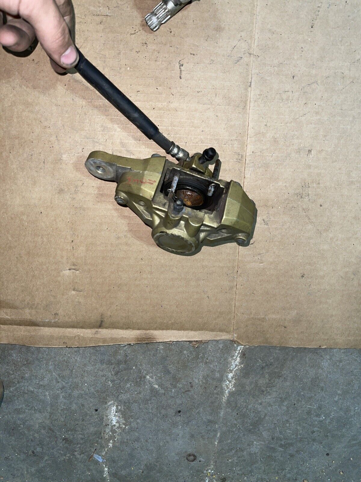 1990 Suzuki Katana 1100 GSX1100F OEM REAR BRAKE CALIPER