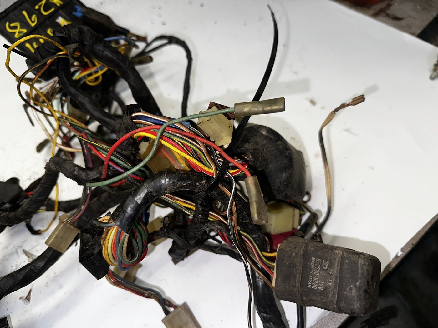 86 Kawasaki Zx 1100a Wiring Harness 