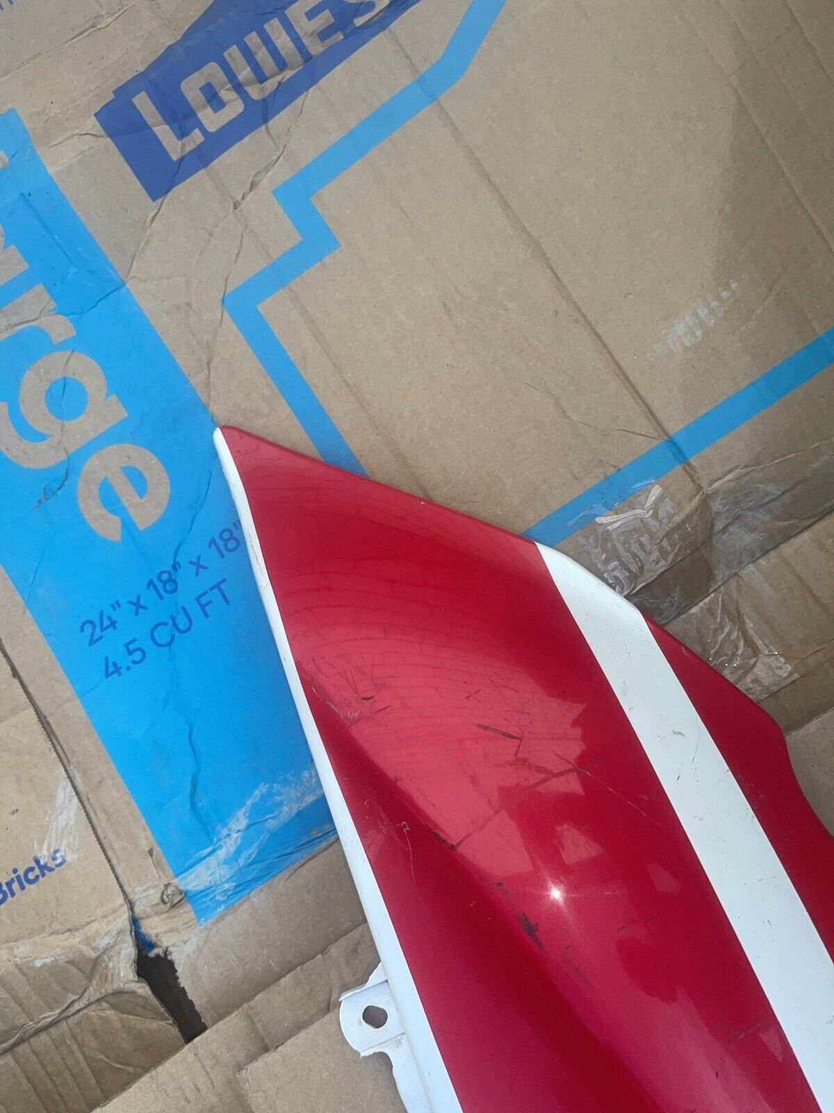 87-95 YAMAHA FZR1000 RIGHT REAR BACK TAIL FAIRING COWL SHROUD