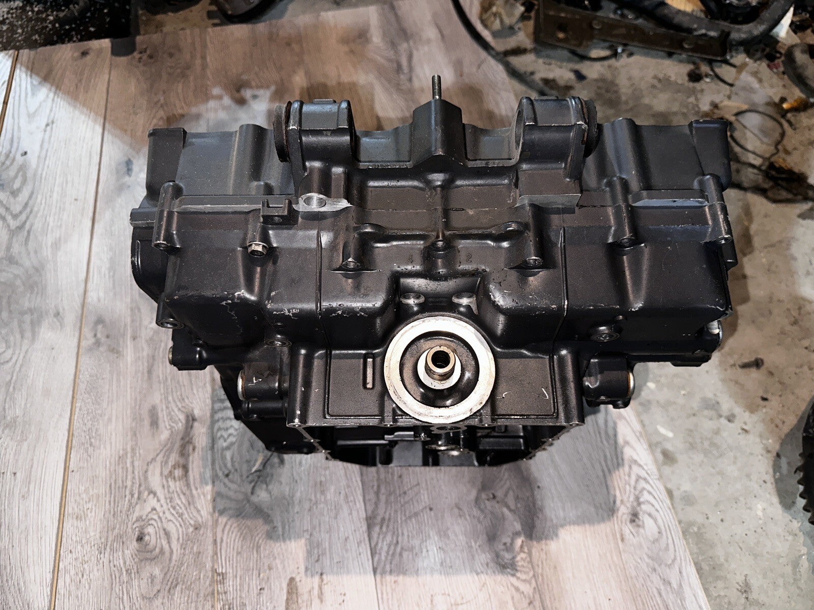 1996 93-98 Suzuki GSXR 1100 GSXR1100 Crank Case Crankcase  Engine Motor Oem