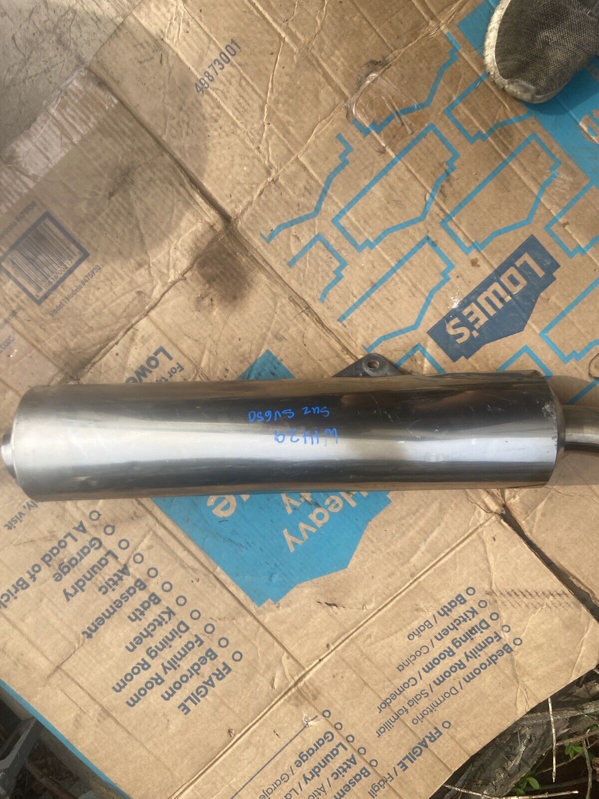 02. YAMAHA R6 SLIP ON EXHAUST   R6  SLIP ON Used