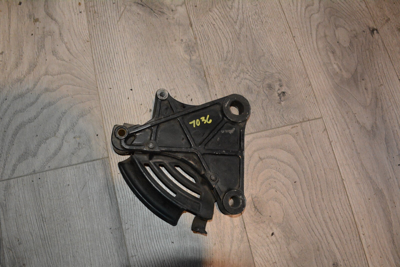 84-87 HONDA GOLDWING 1200 REAR BRAKE CALIPER HANGER BACK MOUNTING BRACKET