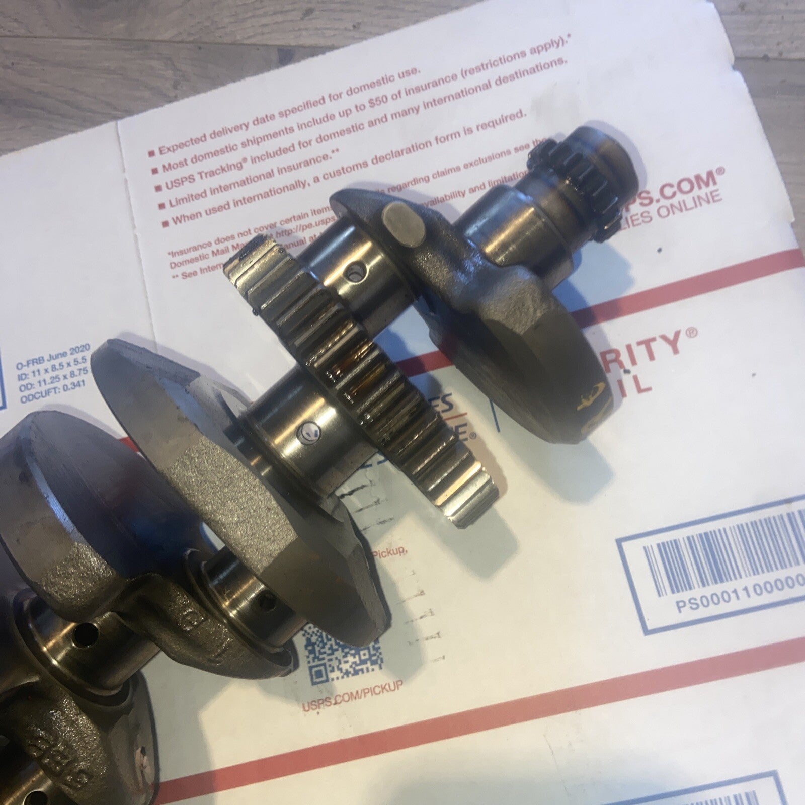 98-01 YAMAHA YZF R1 ENGINE MOTOR CRANKSHAFT CRANK SHAFT