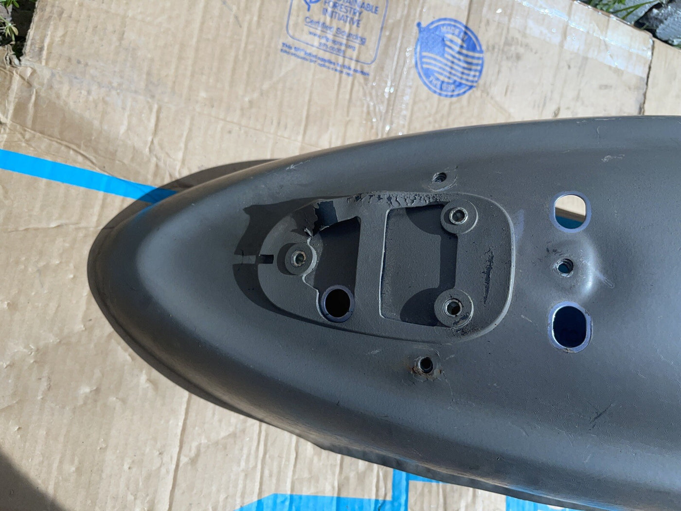 2000 00-03 Yamaha VSTAR 1100 XVS1100 Rear Fender Wheel Cowl Cover Body