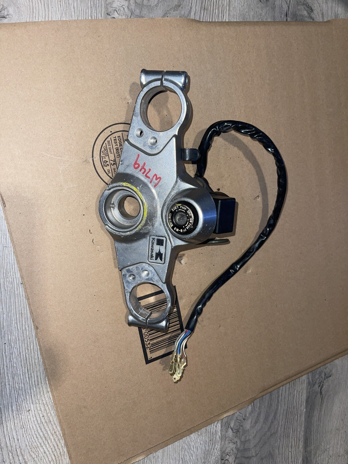 2002 - 2005 Kawasaki ZZR1200 ZX1200 Upper Triple Tree Fork Clamp 44039-1333-458