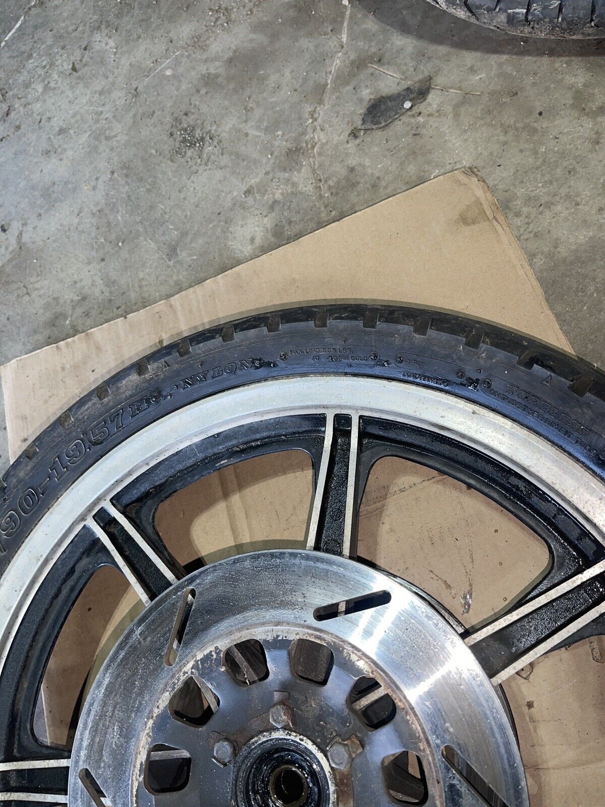 1980 YAMAHA XS850SG XS 850 SG  SPECIAL FRONT WHEEL RIM