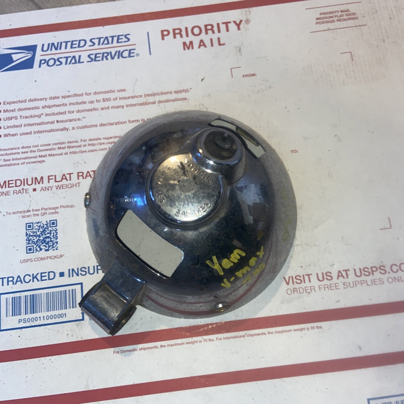 1985 Yamaha Maxim XJ700 Headlight Bucket Chrome Mount