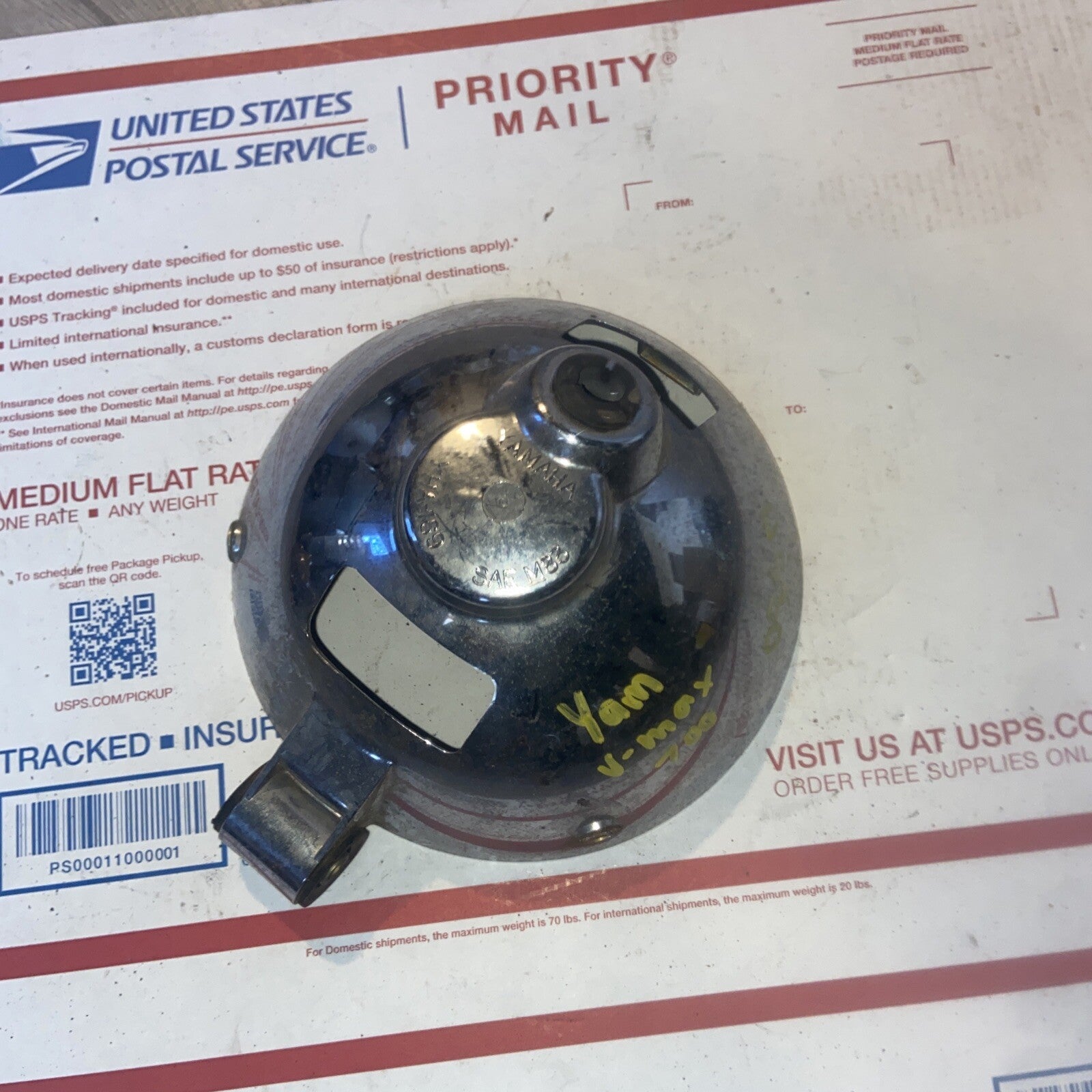 1985 Yamaha Maxim XJ700 Headlight Bucket Chrome Mount