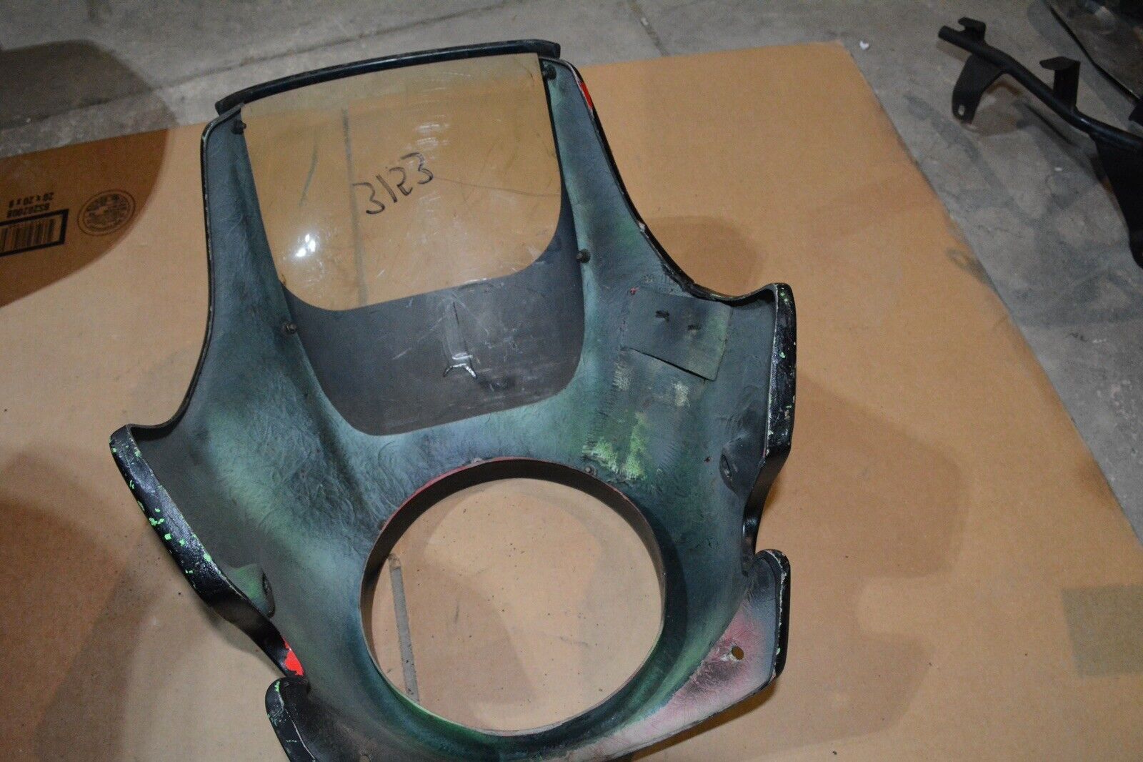 circle headlight fairing
