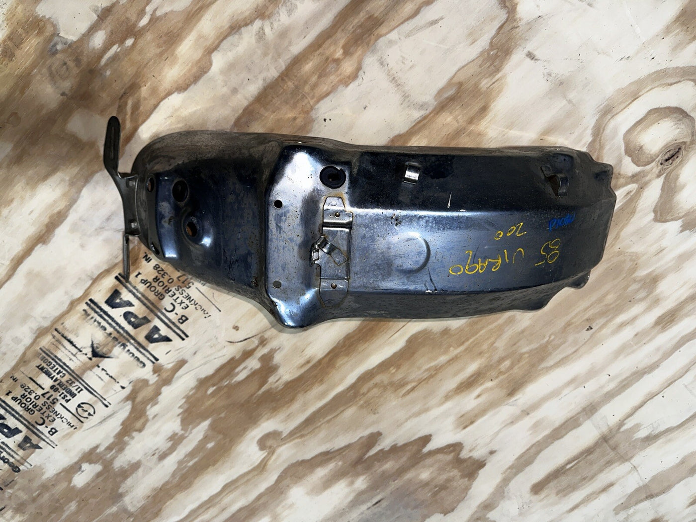 84-87 YAMAHA VIRAGO 700 XV700 REAR BACK WHEEL FENDER MUD GUARD