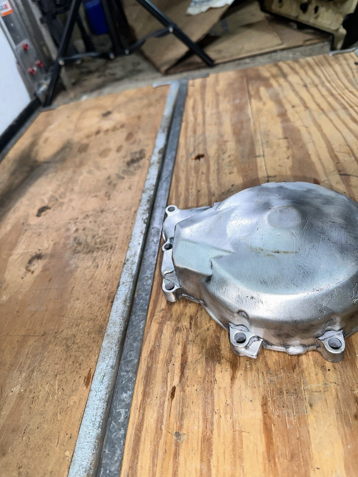 08-16 Yamaha YZF R6 R6R BLACK STATOR COVER